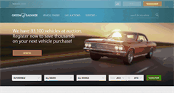 Desktop Screenshot of greensalvage.com